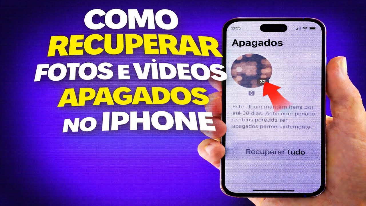 COMO RECUPERAR FOTOS E VÍDEOS APAGADOS NO IPHONE
