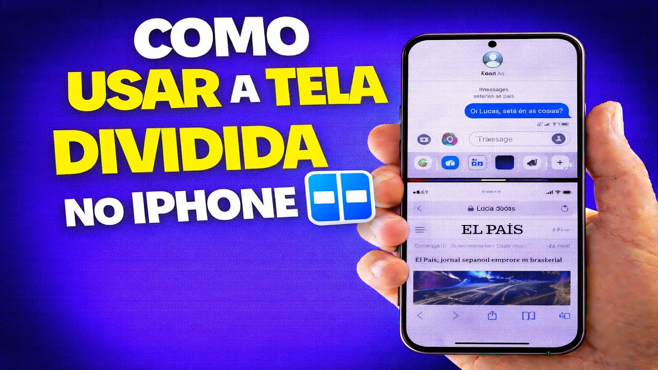COMO USAR A TELA DIVIDIDA NO IPHONE