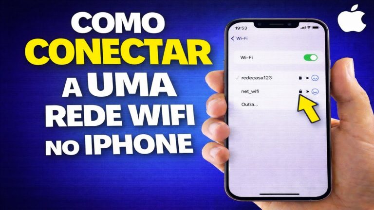 COMO CONECTAR A UMA REDE WIFI NO IPHONE