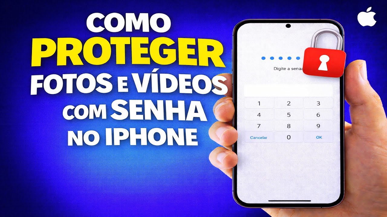 COMO PROTEGER FOTOS E VÍDEOS COM SENHA NO IPHONE