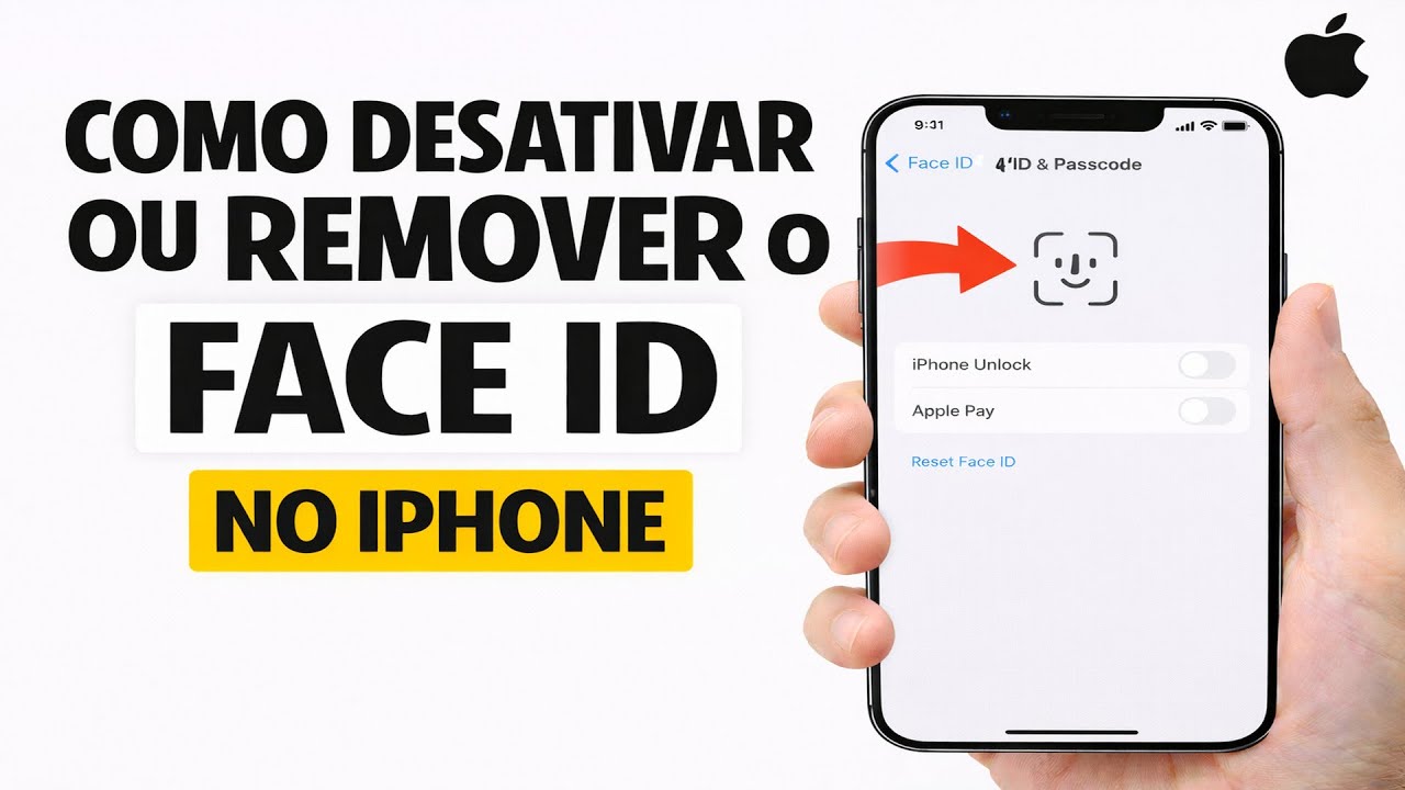 COMO DESATIVAR OU REMOVER O FACE ID NO IPHONE