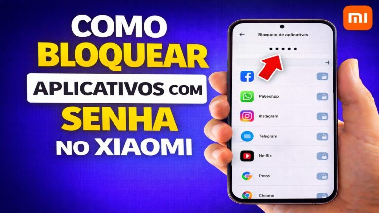 COMO BLOQUEAR APLICATIVOS COM SENHA NO XIAOMI