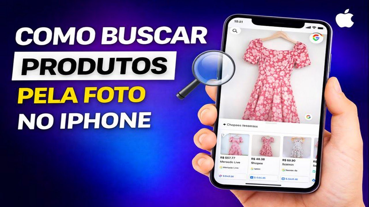 COMO BUSCAR PRODUTOS PELA FOTO NO IPHONE