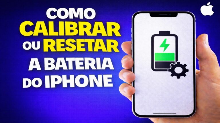 COMO CALIBRAR OU RESETAR A BATERIA DO IPHONE