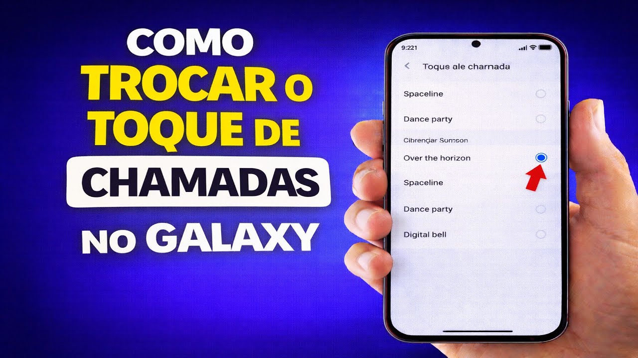 COMO TROCAR O TOQUE DE CHAMADAS NO GALAXY