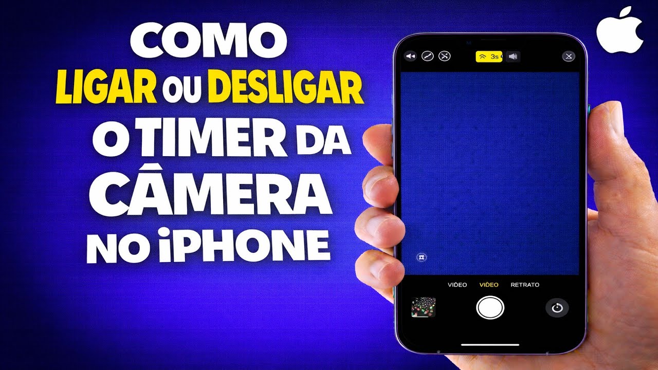 COMO LIGAR OU DESLIGAR O TIMER DA CÂMERA NO IPHONE
