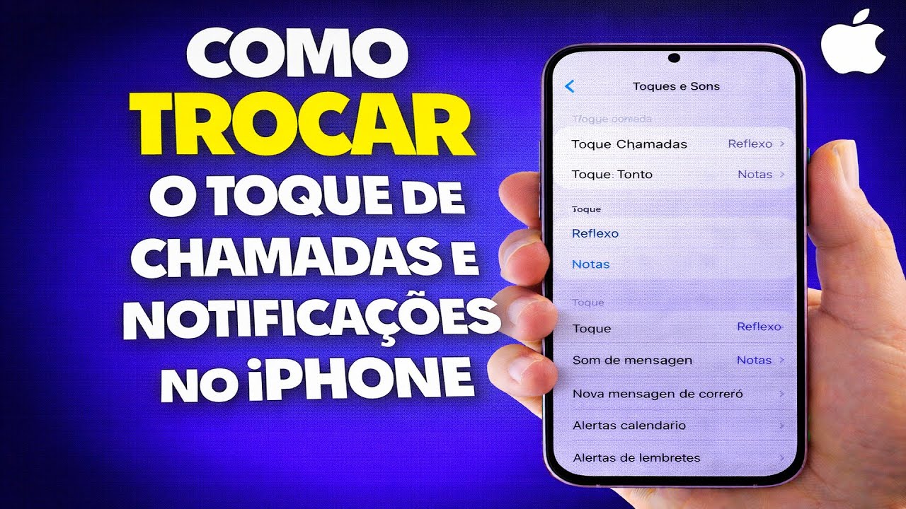COMO TROCAR O TOQUE DE CHAMADAS E NOTIFICAÇÕES NO IPHONE