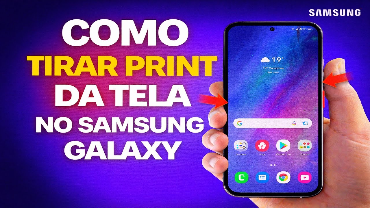 COMO CAPTURAR A TELA NO SAMSUNG GALAXY