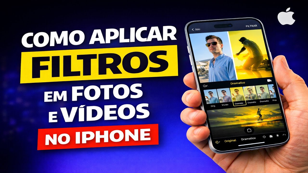 COMO APLICAR FILTROS EM FOTOS E VÍDEOS NO IPHONE
