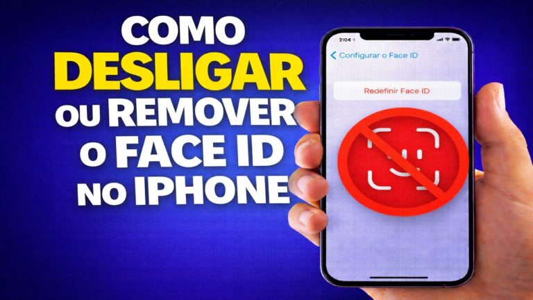 COMO DESLIGAR OU REMOVER O FACE ID NO IPHONE
