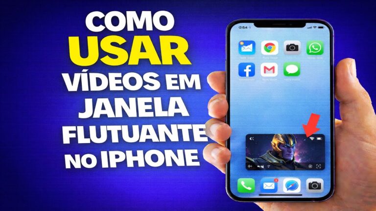 COMO USAR VÍDEOS EM JANELA FLUTUANTE NO IPHONE