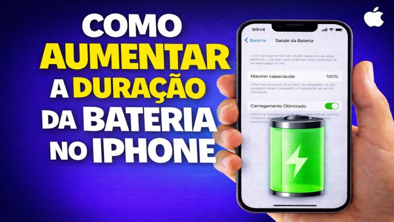 COMO AUMENTAR A DURAÇÃO DA BATERIA NO IPHONE