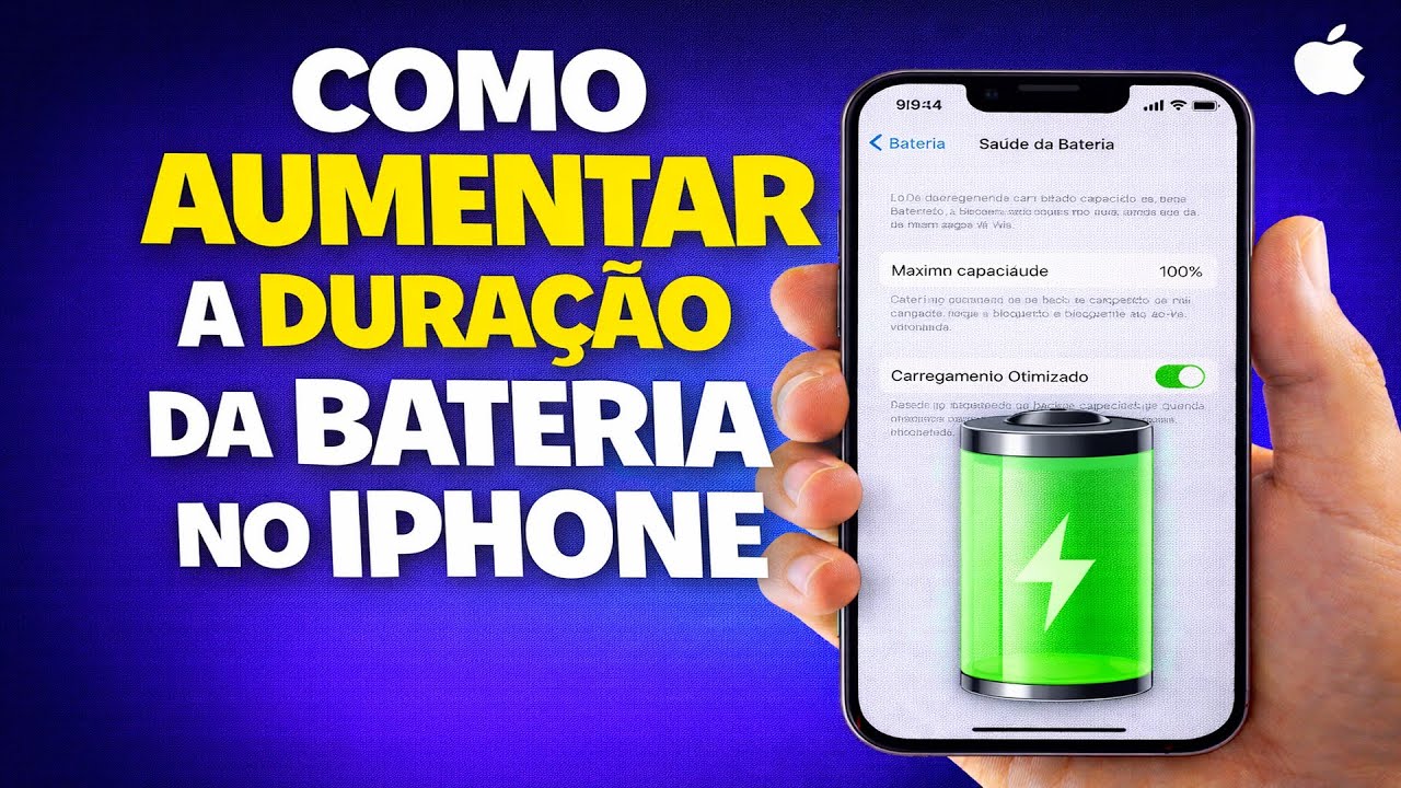COMO AUMENTAR A DURAÇÃO DA BATERIA NO IPHONE
