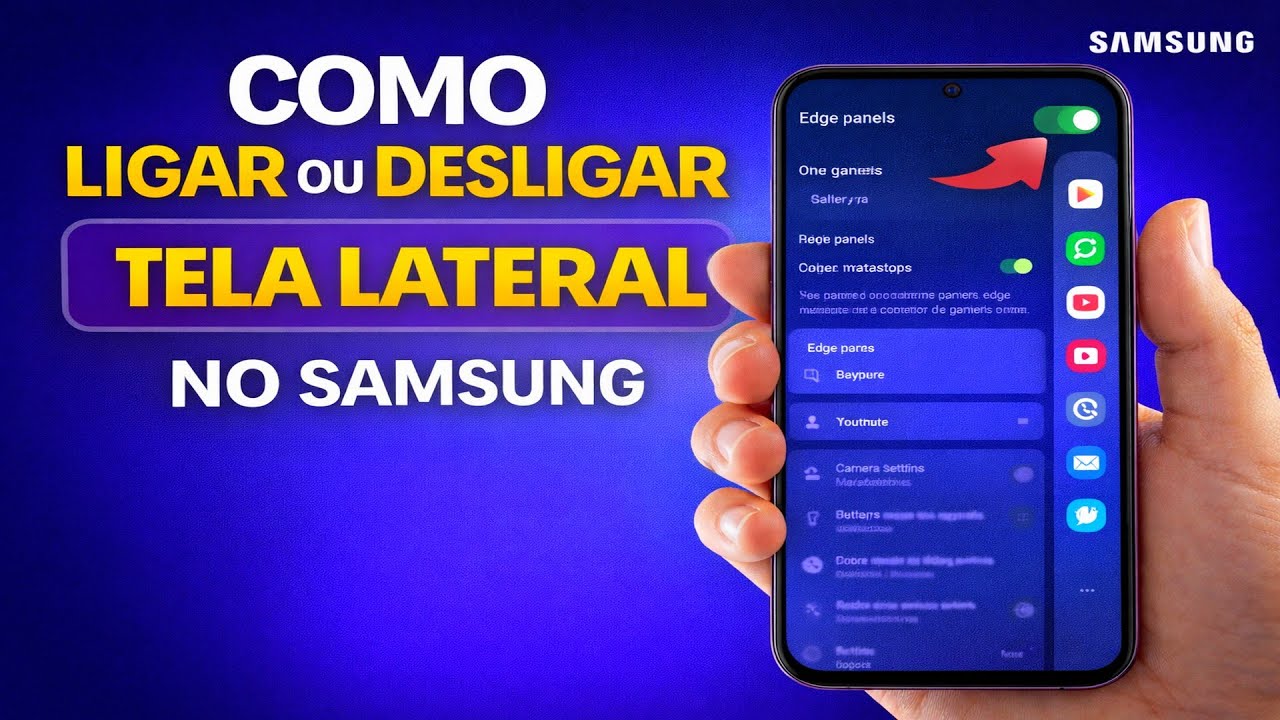 COMO LIGAR OU DESLIGAR A TELA LATERAL NO SAMSUNG