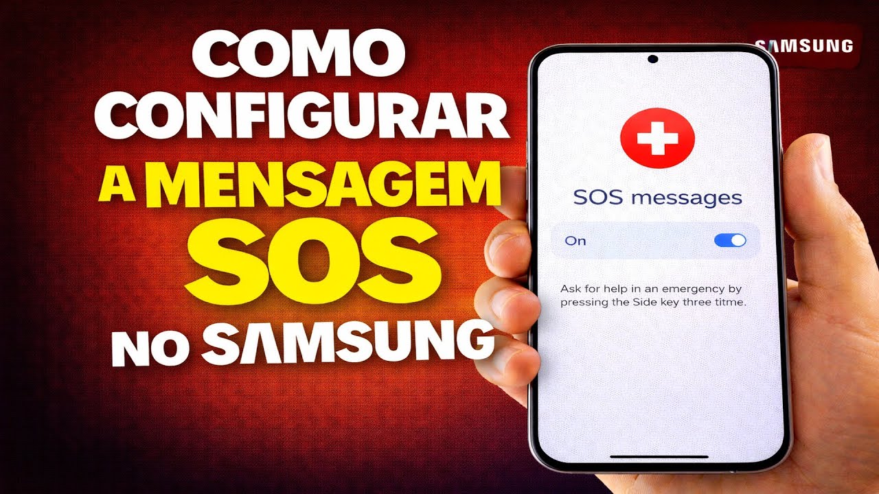 COMO CONFIGURAR A MENSAGEM SOS NO SAMSUNG
