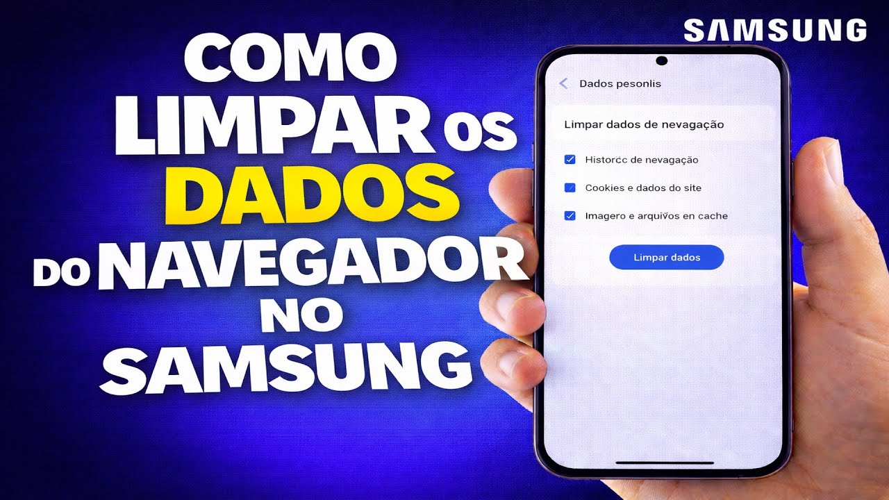 COMO LIMPAR OS DADOS DO NAVEGADOR NO SAMSUNG