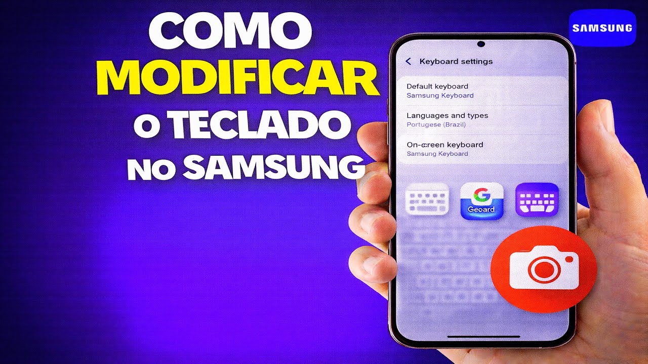 COMO MODIFICAR O TECLADO NO SAMSUNG