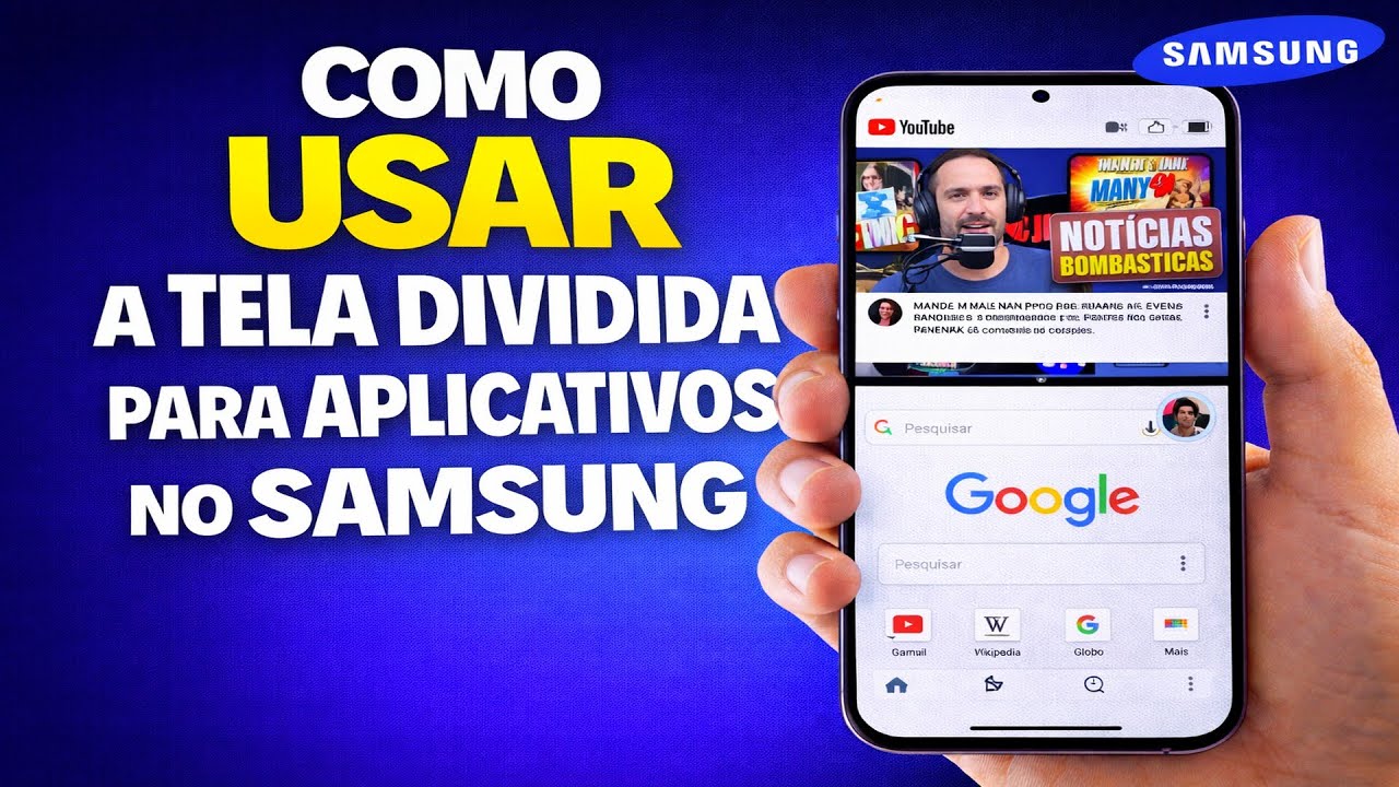 COMO USAR A TELA DIVIDIDA PARA APLICATIVOS NO SAMSUNG