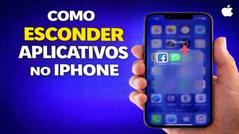 COMO ESCONDER APLICATIVOS NO IPHONE