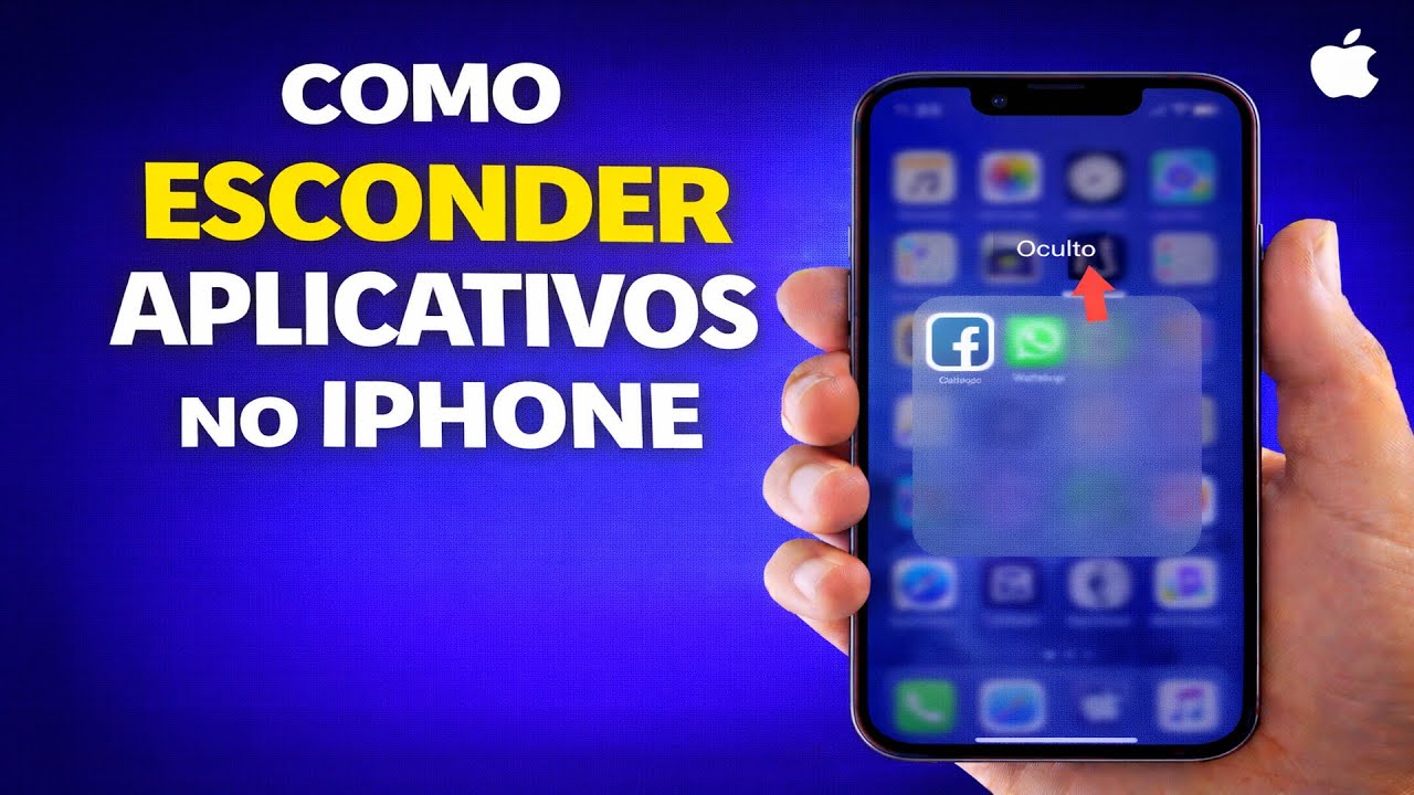 COMO ESCONDER APLICATIVOS NO IPHONE