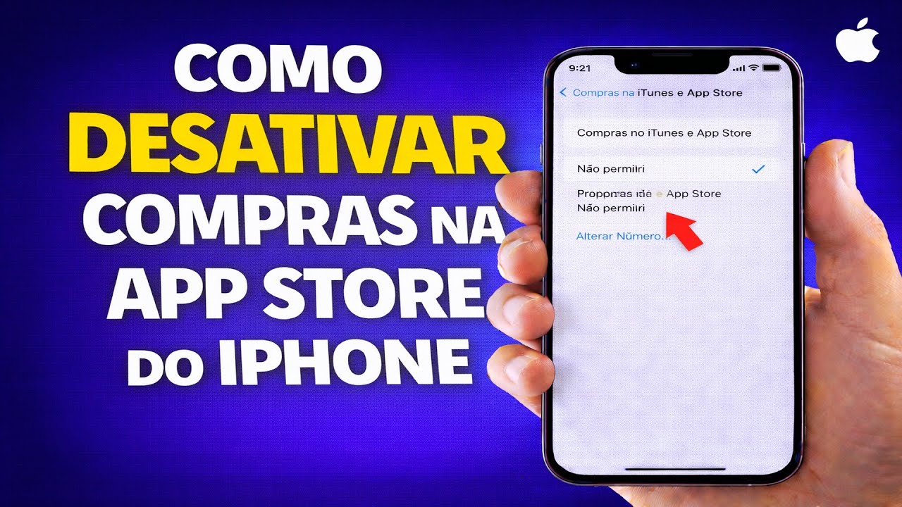 COMO DESATIVAR COMPRAS NA APP STORE DO IPHONE