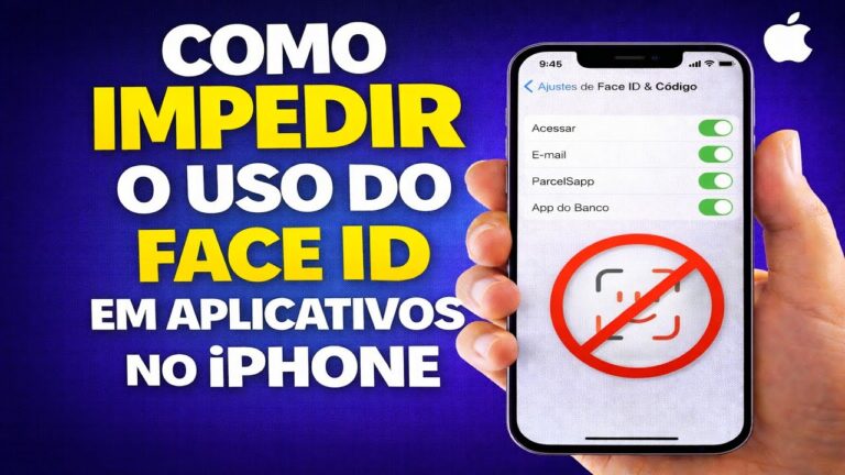 COMO IMPEDIR O USO DO FACE ID EM APLICATIVOS NO IPHONE