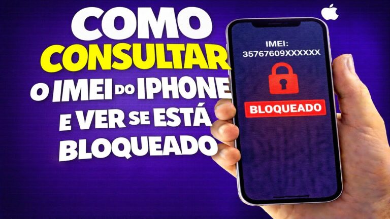 COMO CONSULTAR O IMEI DO IPHONE E VER SE ESTÁ BLOQUEADO