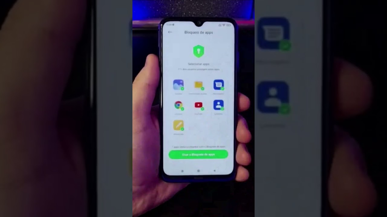 BLOQUEIE SEUS APLICATIVOS NO XIAOMI COM SEGURANÇA #Shorts