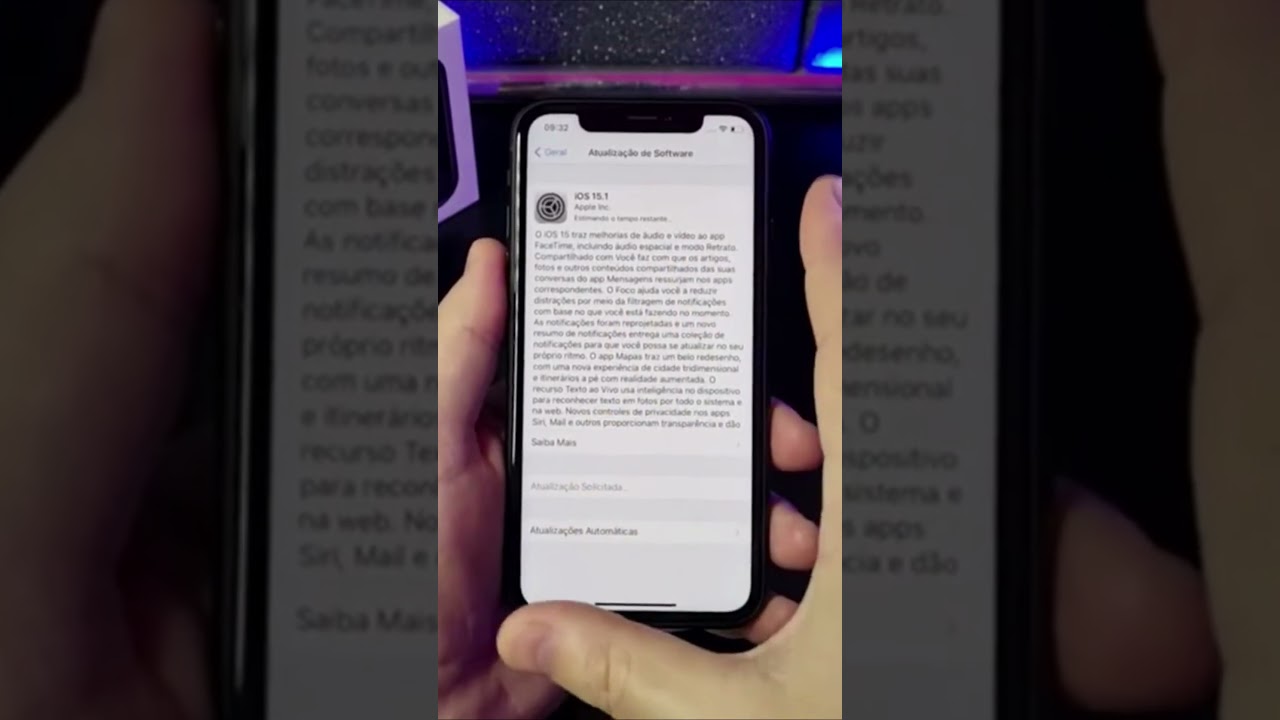 ► Mantenha seu iPhone atualizado com a versão mais recente do iOS #Shorts