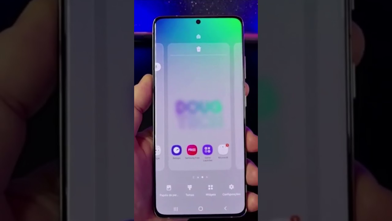 COMO REMOVER TELAS INICIAIS NÃO USADAS NO SAMSUNG #Shorts