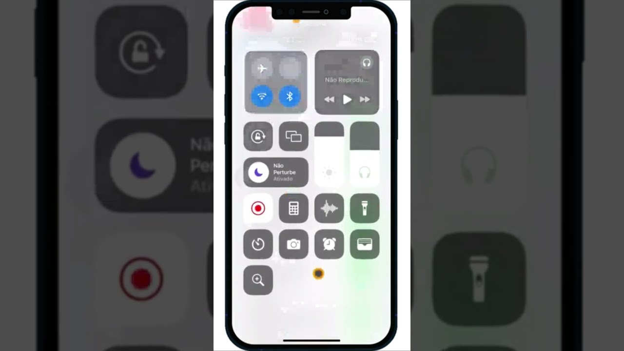 COMO DESLIGAR A CENTRAL DE NOTIFICAÇÕES NO IPHONE #Shorts