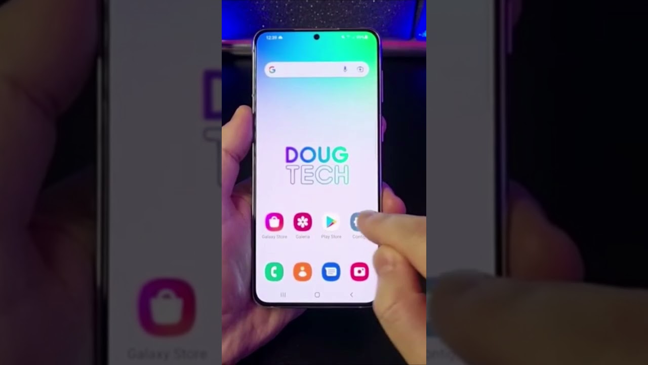 ► Saiba como ativar ou desativar o painel lateral no seu Samsung #Shorts