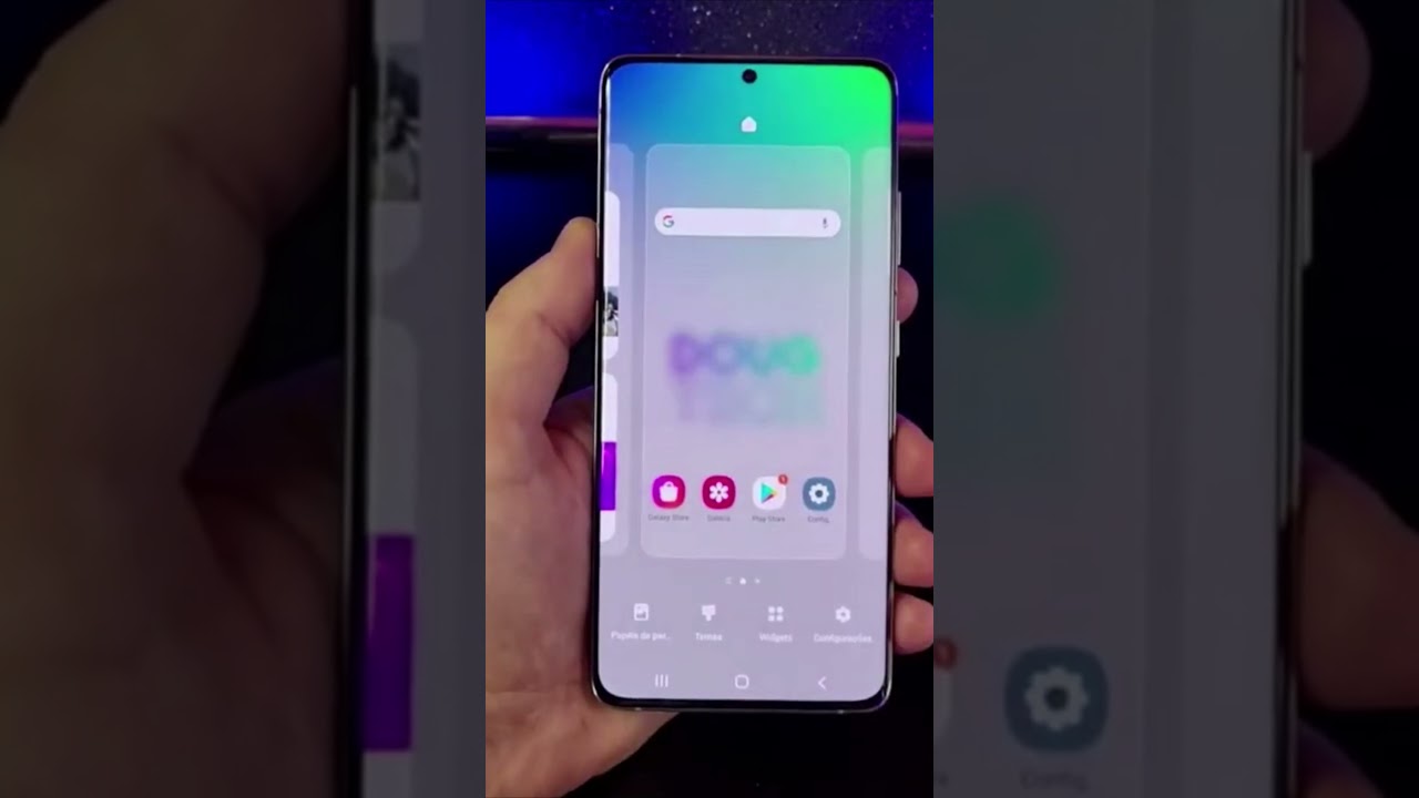 COMO DESLIGAR A TELA LATERAL NO SAMSUNG #Shorts