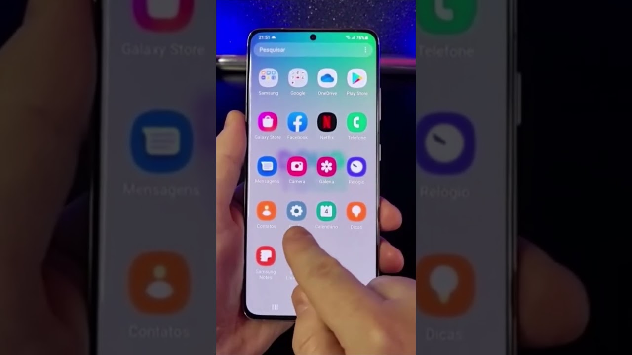 COMO APAGAR APLICATIVOS DO SAMSUNG #Shorts