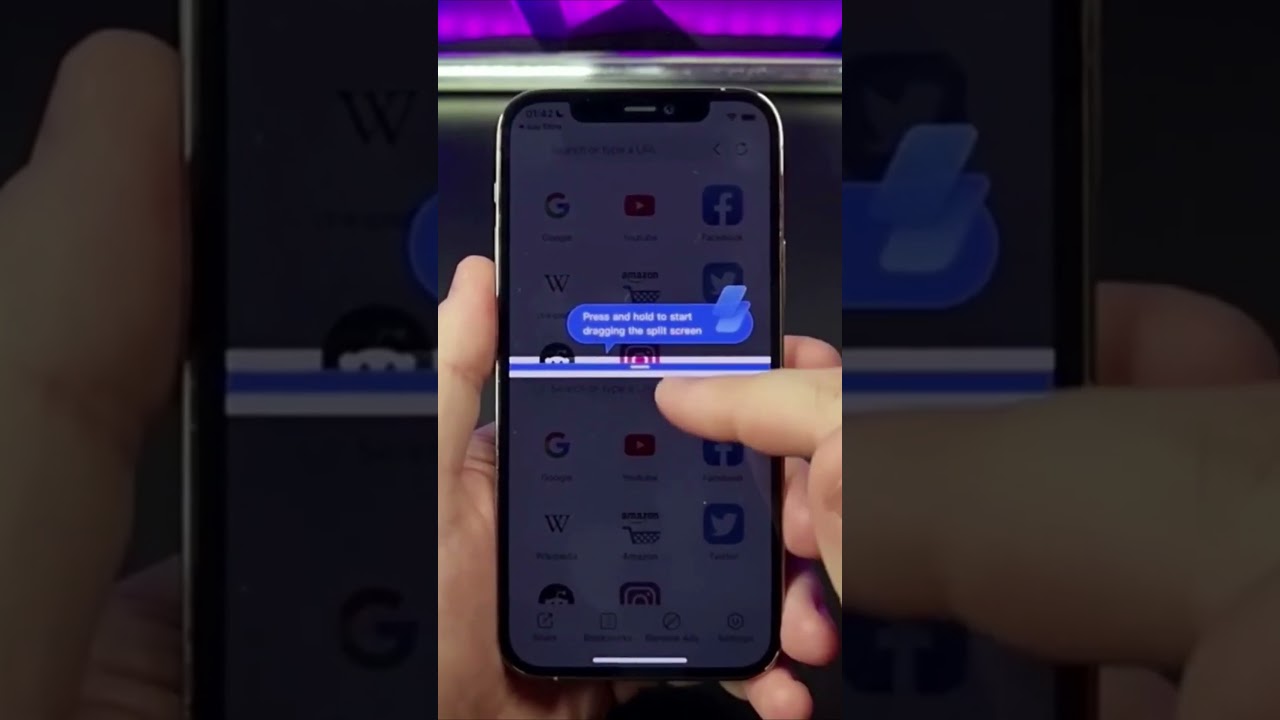 COMO ABRIR DOIS APLICATIVOS AO MESMO TEMPO NO IPHONE #Shorts