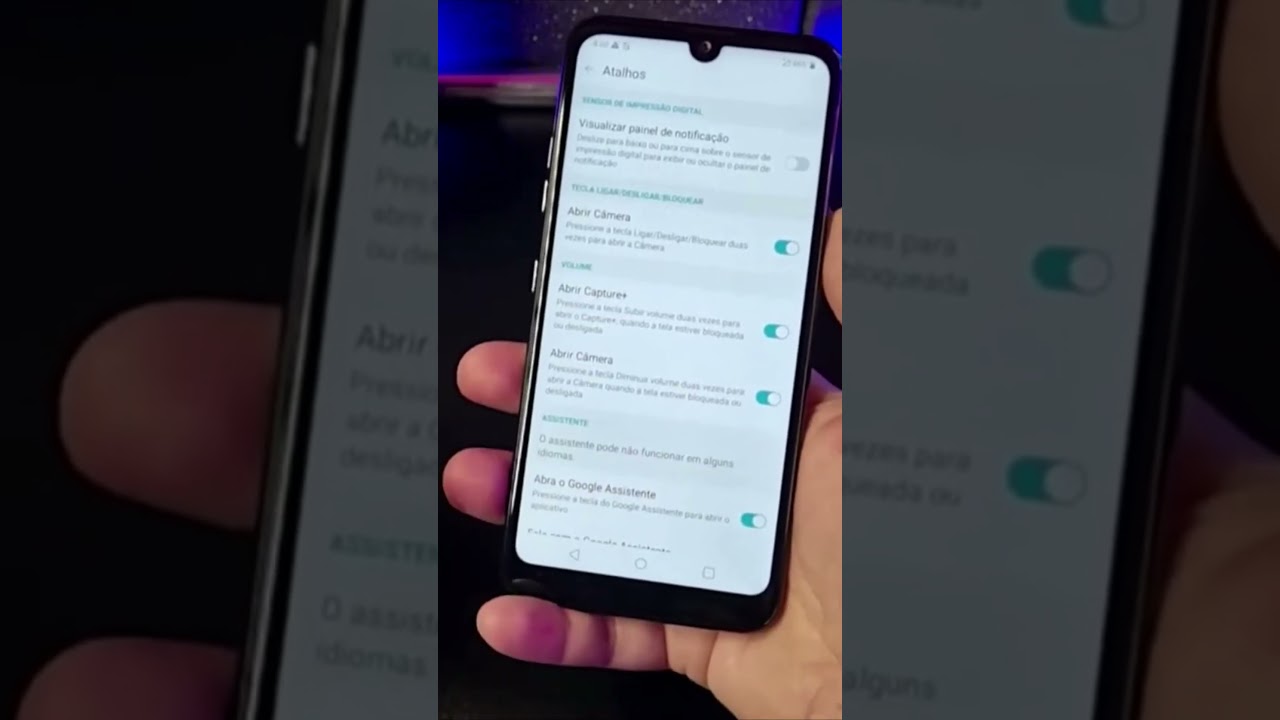 COMO ACESSAR A CÂMERA RAPIDAMENTE NO LG #Shorts