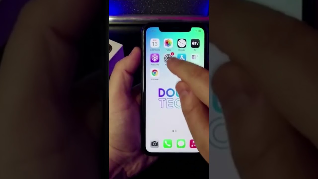 ► Altere as configurações do teclado para digitar deslizando no iPhone #Shorts