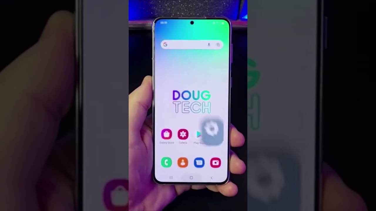 COMO ATIVAR O TECLADO DE ALTO CONTRASTE NO SAMSUNG #Shorts