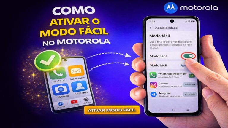 COMO ATIVAR O MODO FÁCIL NO MOTOROLA COMO ATIVAR O MODO FÁCIL NO MOTOROLA