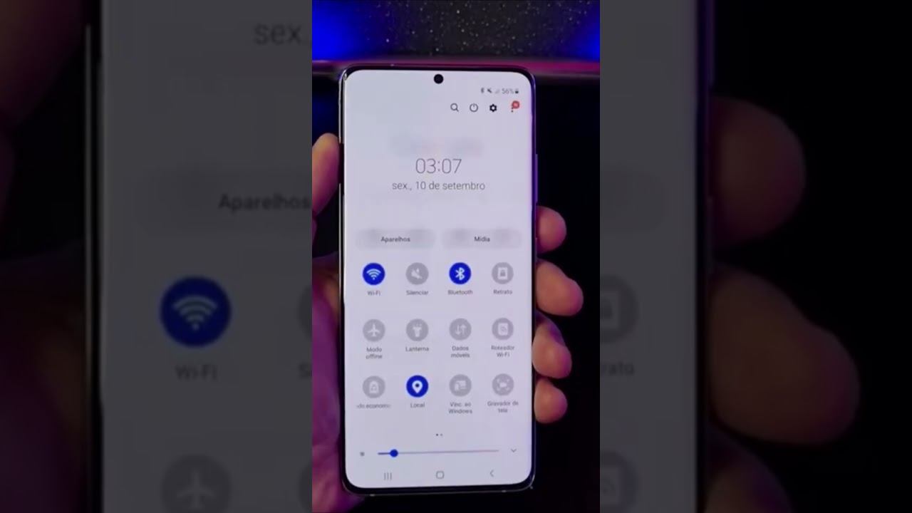 ATIVE E DESATIVE A ROTAÇÃO DA TELA NO SEU SAMSUNG #Shorts