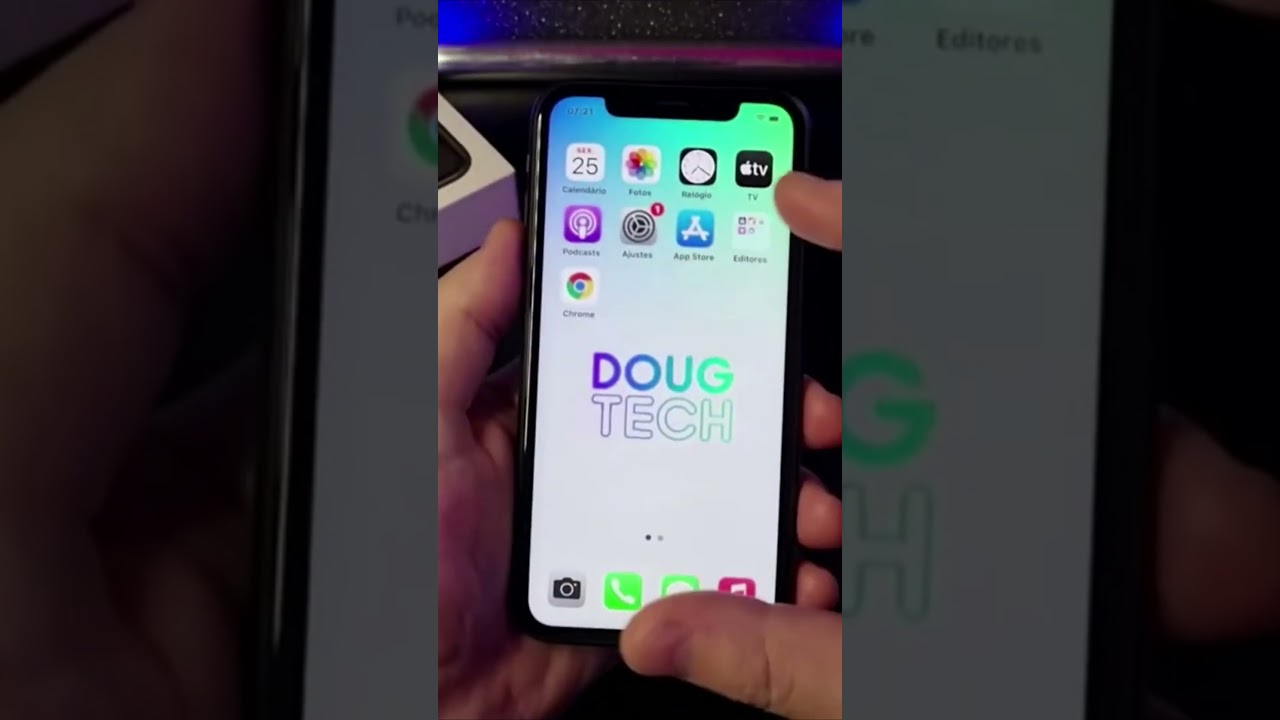 COMO COLOCAR LETRAS EM NEGRITO NO IPHONE #Shorts