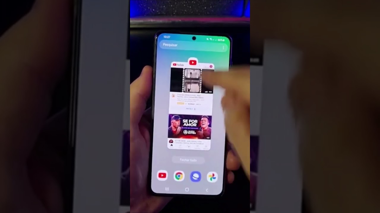 COMO EXECUTAR DOIS APLICATIVOS AO MESMO TEMPO NO SAMSUNG #Shorts
