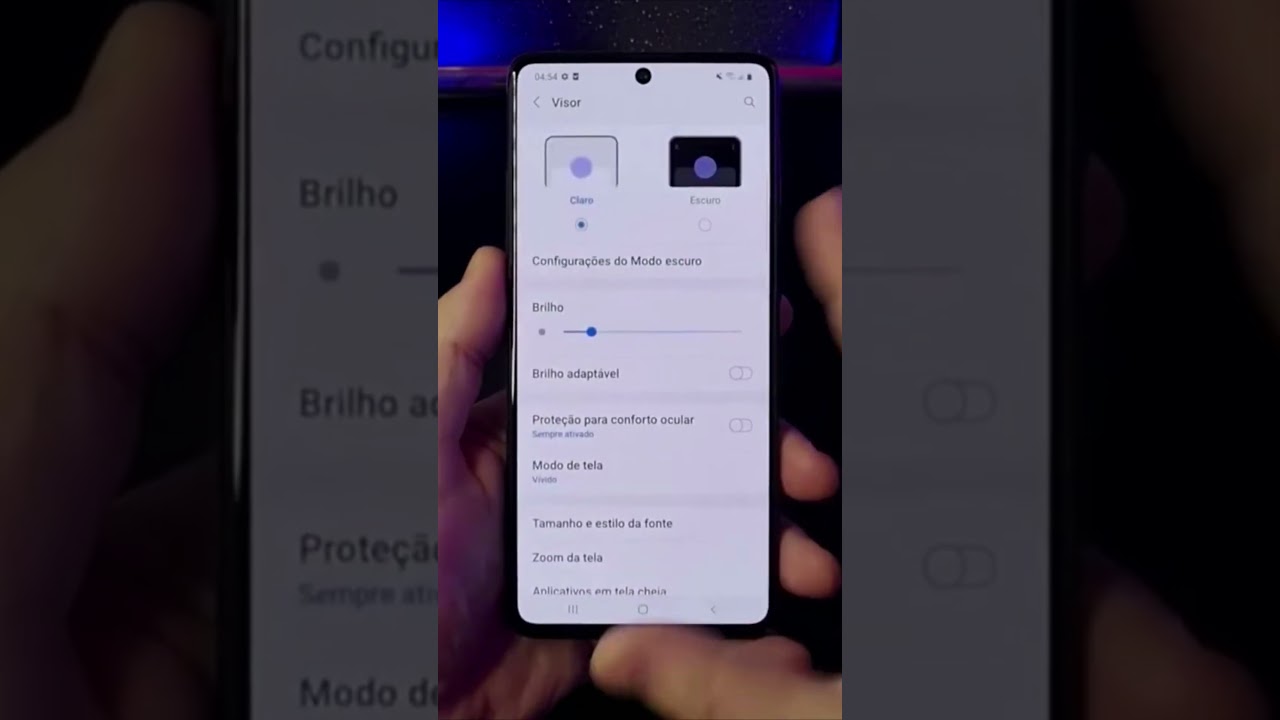 COMO ALTERAR A FONTE NO SAMSUNG #Shorts