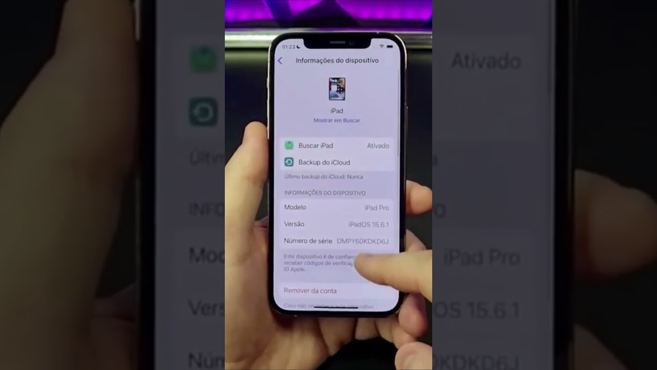 REMOVA SEU IPHONE DA CONTA ICLOUD OU APPLE ID #Shorts