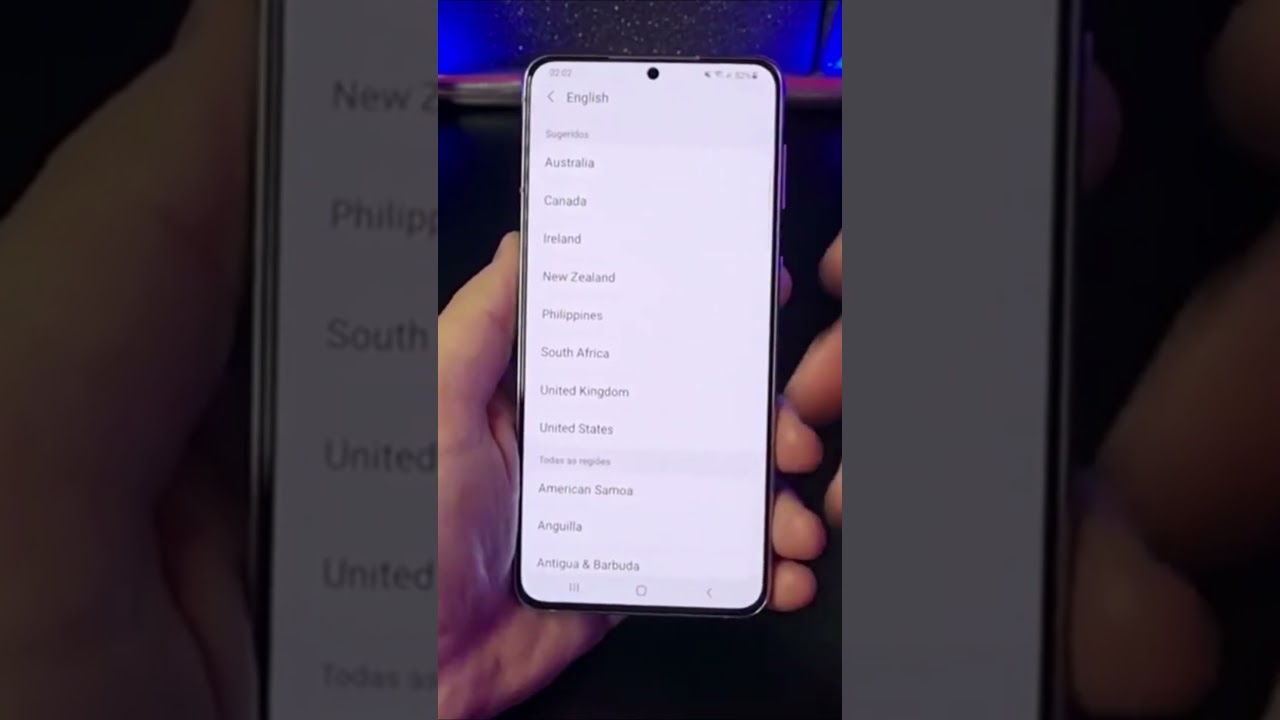 MUDANDO O IDIOMA DO SEU SAMSUNG EM POUCOS PASSOS #Shorts