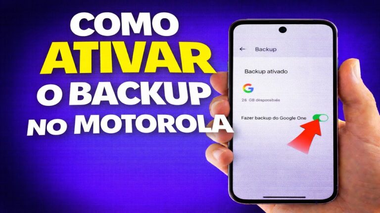COMO ATIVAR O BACKUP NO MOTOROLA COMO ATIVAR O BACKUP NO MOTOROLA