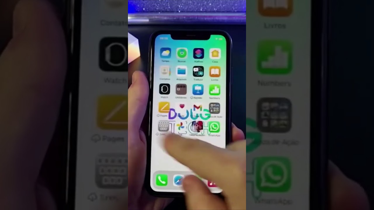 COMO LIGAR OU DESLIGAR A INVERSÃO DE CORES NO IPHONE #Shorts