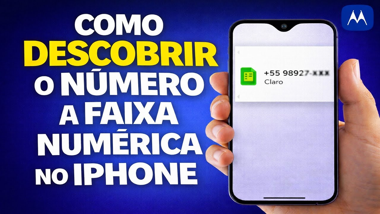 COMO DESCOBRIR O NÚMERO DO CHIP NO MOTOROLA