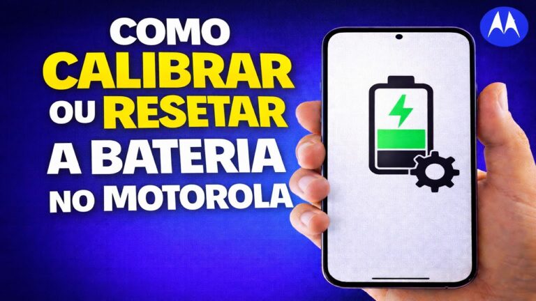 COMO CALIBRAR OU RESETAR A BATERIA NO MOTOROLA