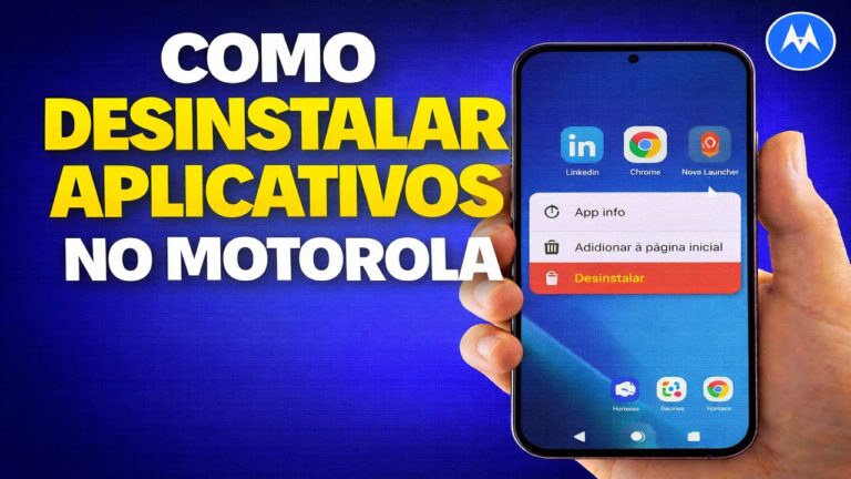 COMO DESINSTALAR APLICATIVOS NO MOTOROLA